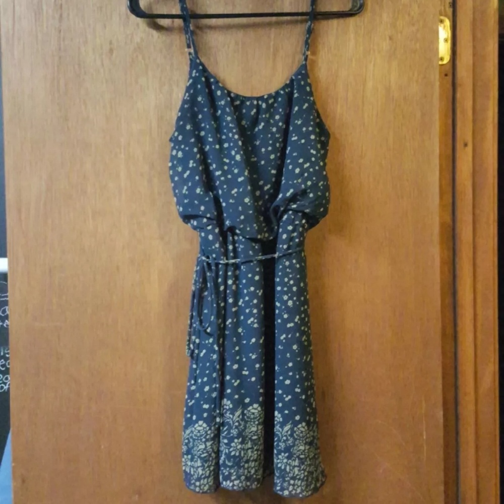 Blue boutique dress